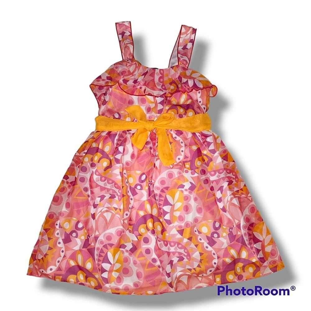 NWT George Bright Patterned Dress Sz 8